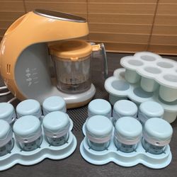 EVLA'S Baby Food Maker & Nutribullet meal prep kit