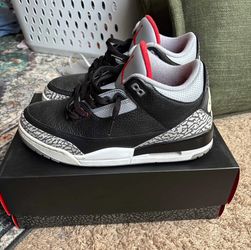 2018  Retro Jordan 3 “Black Cement”