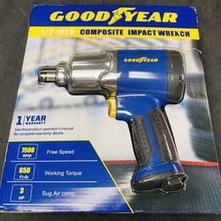 Brand New! Good Year 1/2-Inch Composite Impact Wrench (RP17407)! #CPB000065 