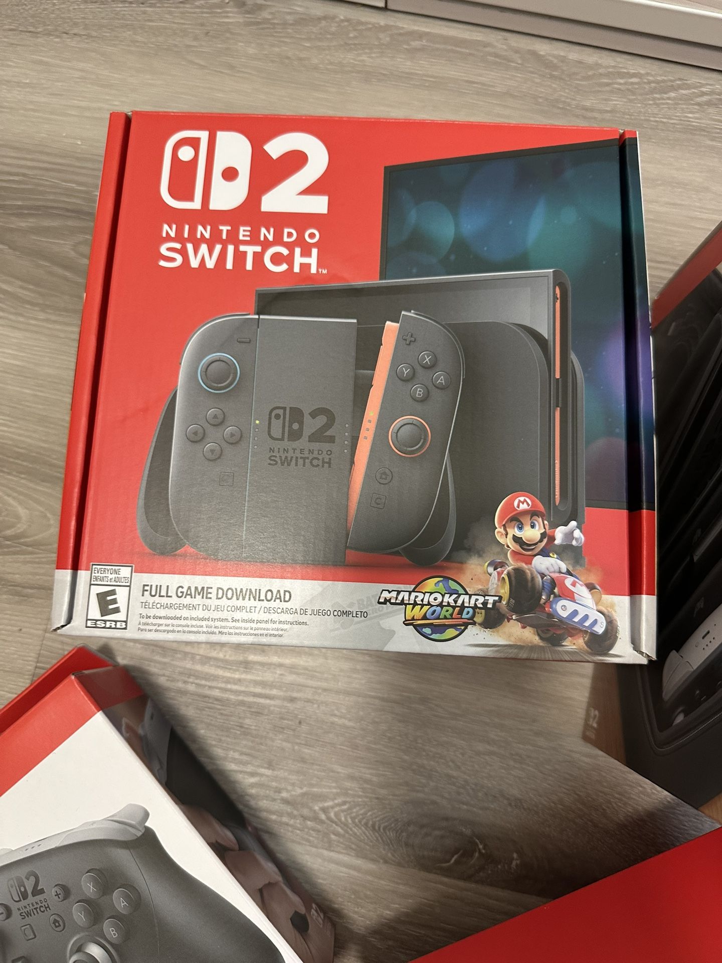 Nintendo Switch 2 Mario kart Bundle In Hand Brand New With Receipt