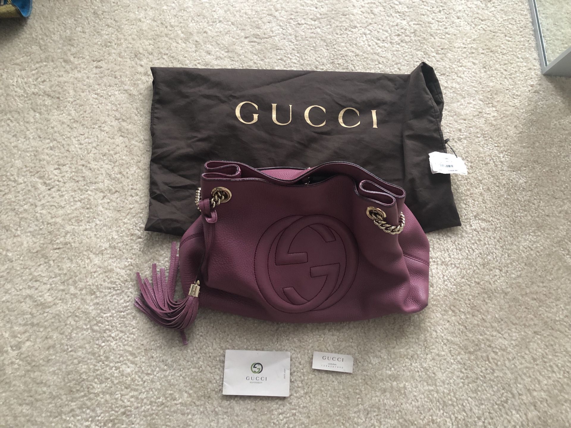 Gucci Soho Medium Shoulder Bag Tote