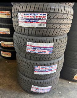 🔆 235 40 R 18 American Tires ya instaladas y balanceadas con 50 000 mil millas de Garantia 🔆