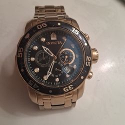 Invicta Pro Diver Scuba chronograph, specifically model 0072.
