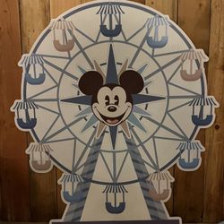 Mickey Mouse Farris Wheel Sign