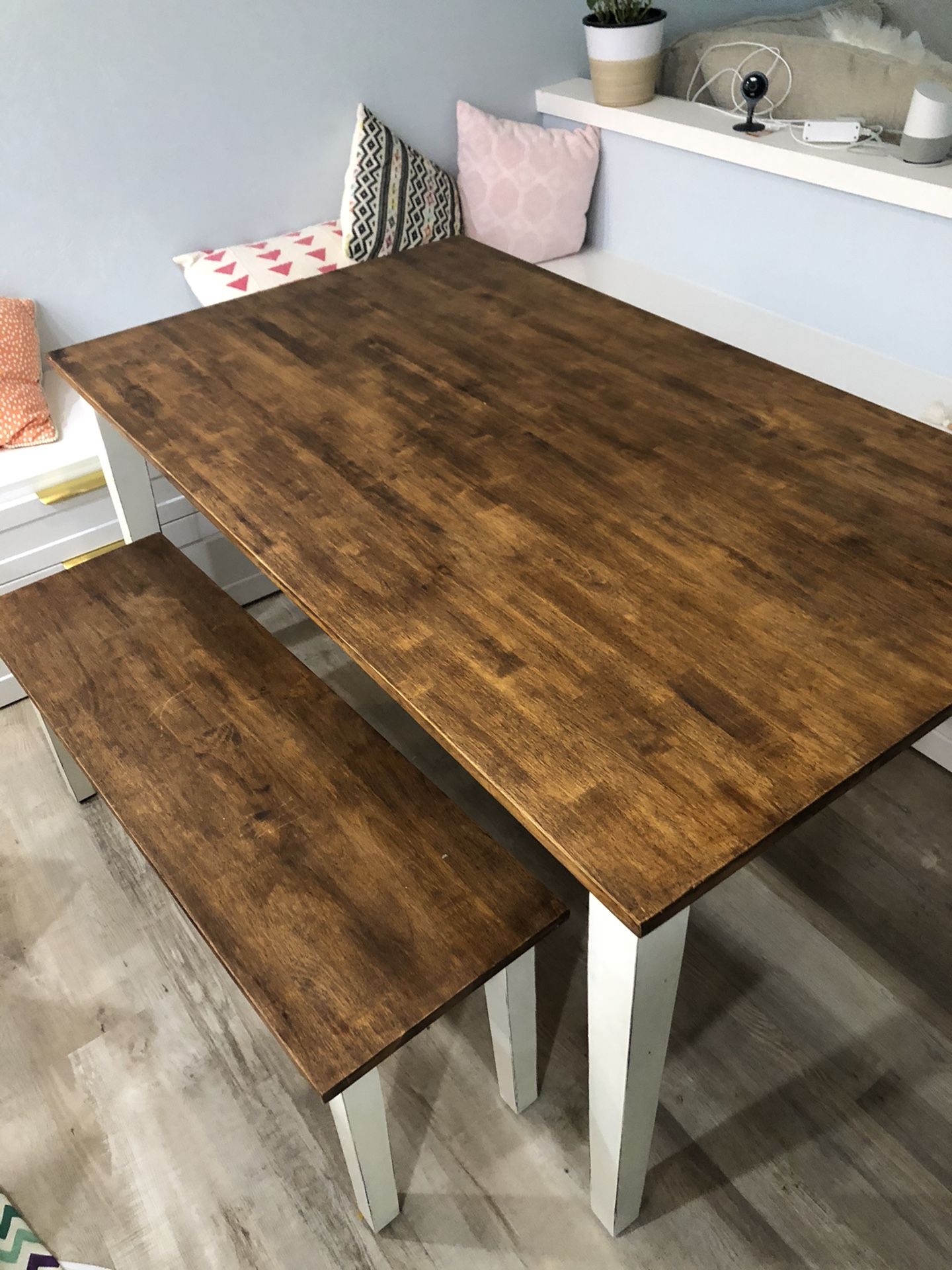 Beautiful Dining Room Table And Bench