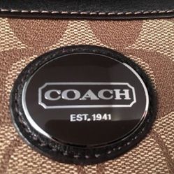 Coach C Messenger Bag Brown full size crossbody