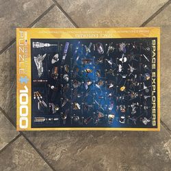 Euro graphics space explorers jigsaw puzzle new