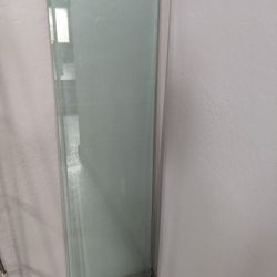 2 Thick Glass Pieces, 16" x 60" Shelf, Table 