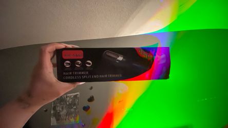 Hair trimmer cordless split end hair trimmer