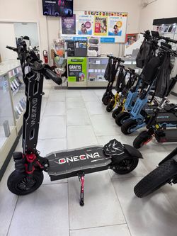 Onecna electric scooter 50mph! Finance for $50 down payment!!