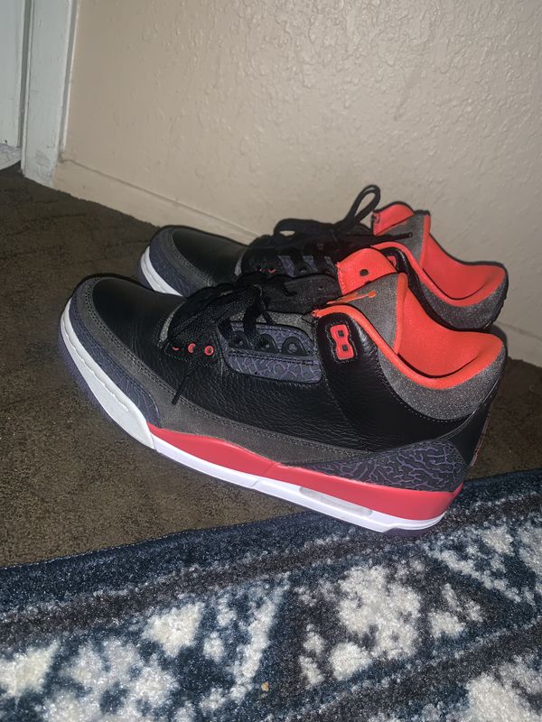 jordan 3 crimson red