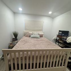Queen Mattress and Bedframe