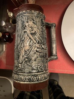 Vintage Beer Steins And Pitcher