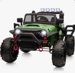 Army Green Ride On Truck