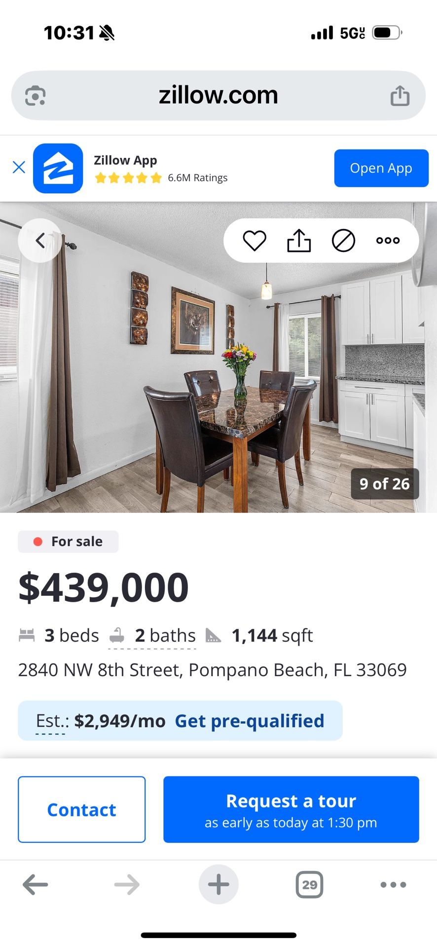 Dining Room Table