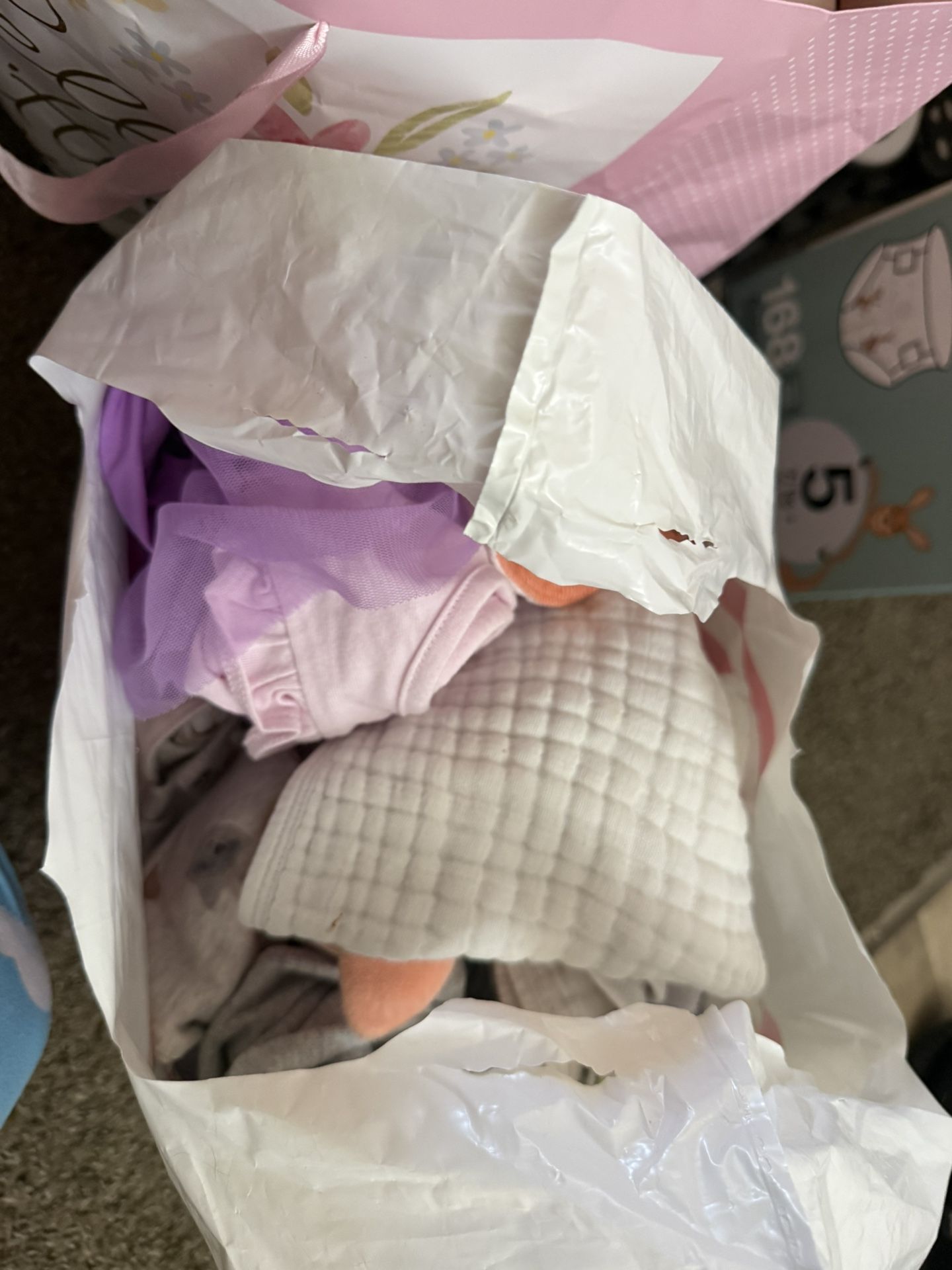 Free Baby Clothes, Toys, and Cups.