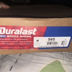 Duralast New break shoes 