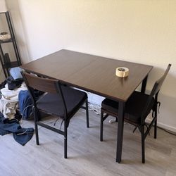 Table / Desk With 2 Chairs 