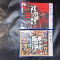 GTA 5 & Call Of Duty Modern Ware fare PS5