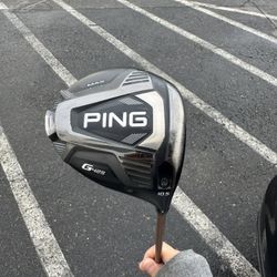 Ping G425 Max Driver  10.5 Degrees With Upgraded Shaft Stiff Flex