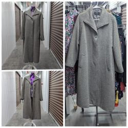 Jones New York Size 14 Long Driving Pea Coat
