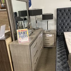 Flawless Dresser+Mirror+Nightstand🤩🙌🏼 $899