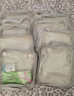 Zippered Travel/Emergency Bags. 75 cents each