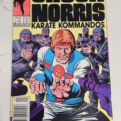 CHUCK NORRIS #1 (1987) Newsstand – Steve Ditko Art