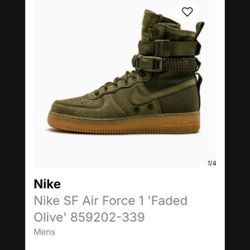 Nike SF Force 1 Faded Olive 