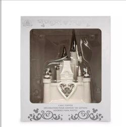 Disney Parks Fairy Tale Weddings Fantasyland Castle Cake Topper