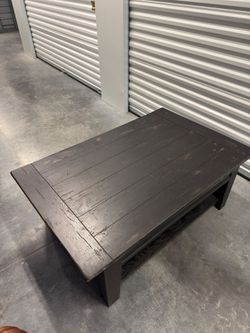 Large Black Table