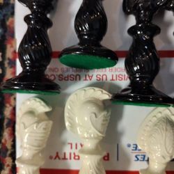 Vintage Chess Pieces 32 Piece 