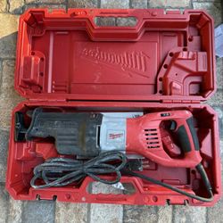 Milwaukee 15 Amp 1-1/4 in. Stroke Orbital SUPER SAWZALL Reciprocating Saw with Hard Case