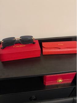 Cartier glasses black
