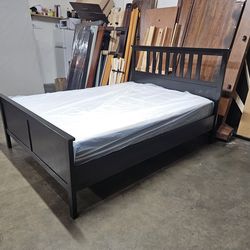 Queen bed and mattress
