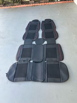 For Dodge Dart 2013-2016 Car Full 5 Seat Cover Front Leather Cushion Protector