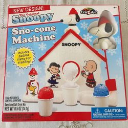Snoopy Sno-Cone Machine 
