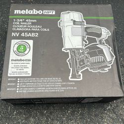 Metabo 1 3/4 Coil Nailer 