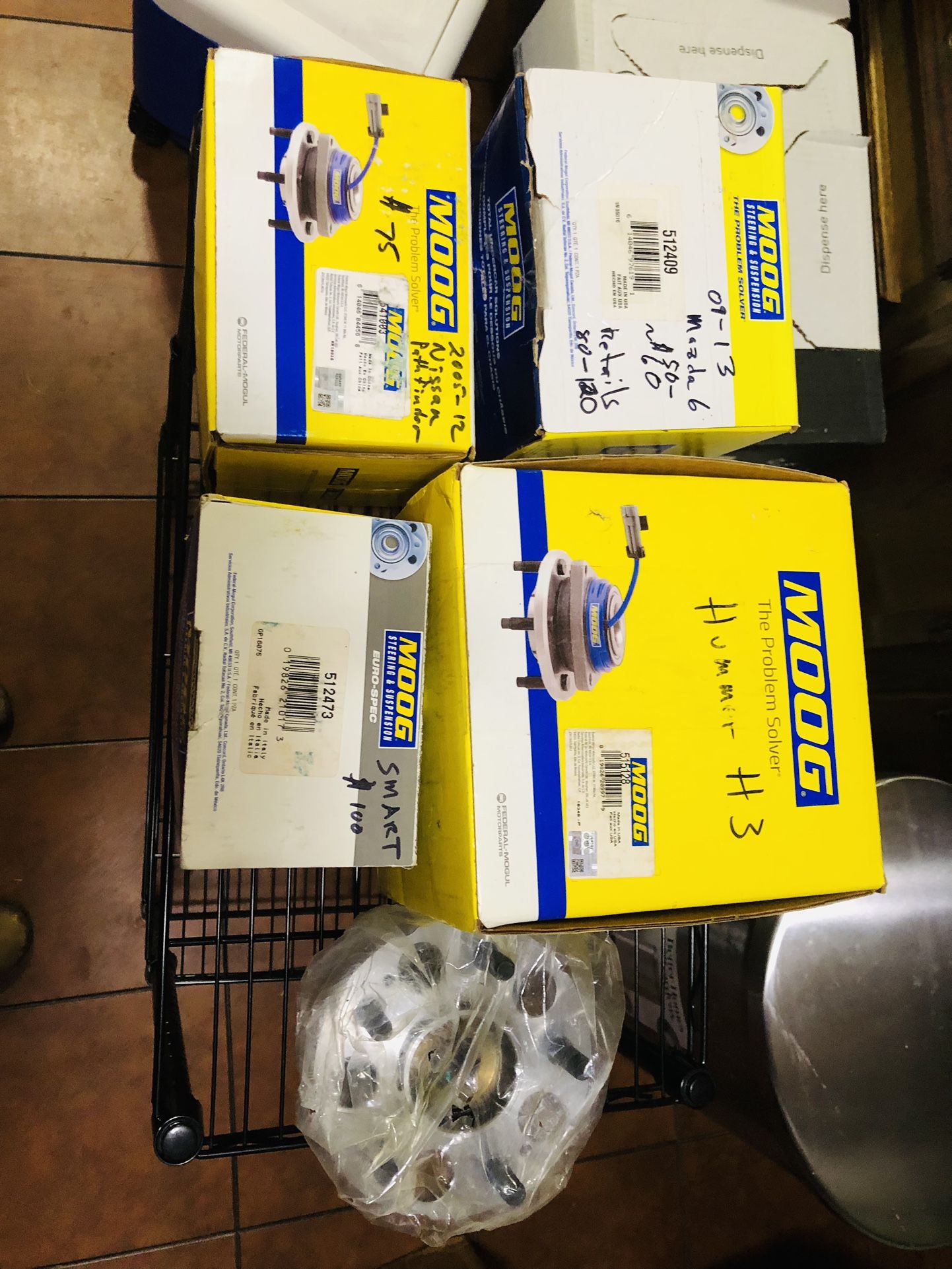 Wheel Hubs, See Text