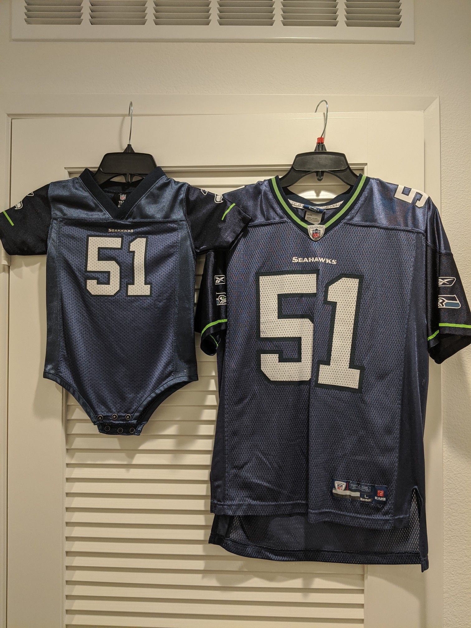 Authentic pre owned Seattle Seahawks Lofa Tatupu Child/Baby and