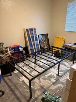 Twin Platform Bed Frame 16" - No Box Spring Needed