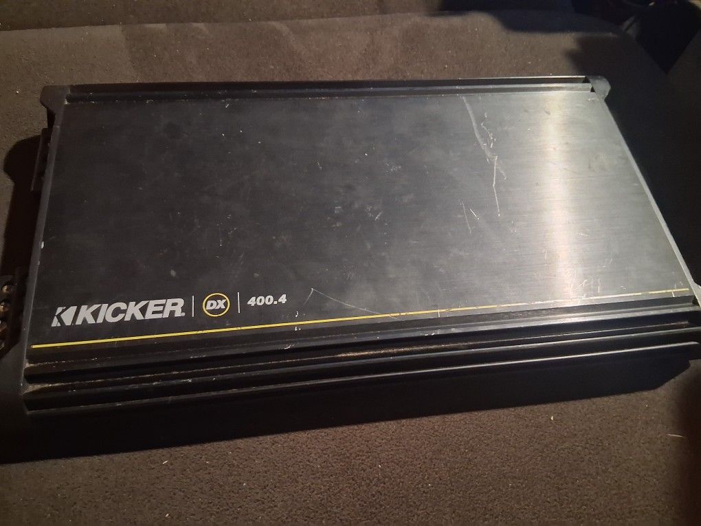 Kicker 4 Channel Amplifier 400 Watt 