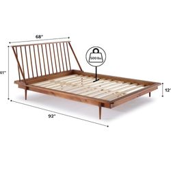 Walker Edison Bed Frame (Queen)