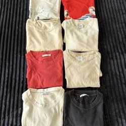 Lot of 8 Men’s Zara Tees - Smalls/Mediums