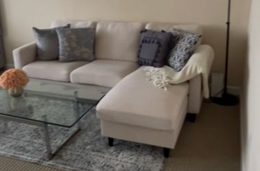 L shaped couch