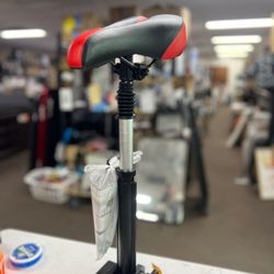 FlyFlise Foldable Height Adjustable Saddle Set for Xiaomi Electric Scooter Chair M365 Scooter Electric Scooter Retractable Seat with Bumper