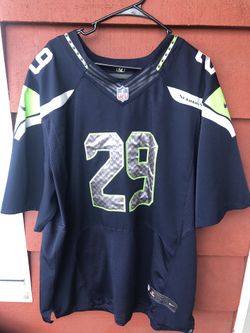 Nike Authentic On-Field Seattle Seahawks #29 Earl Thomas III  Size Xlarge