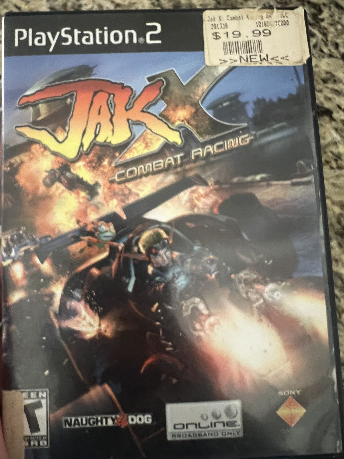 JAX COMBAT RACING PS2