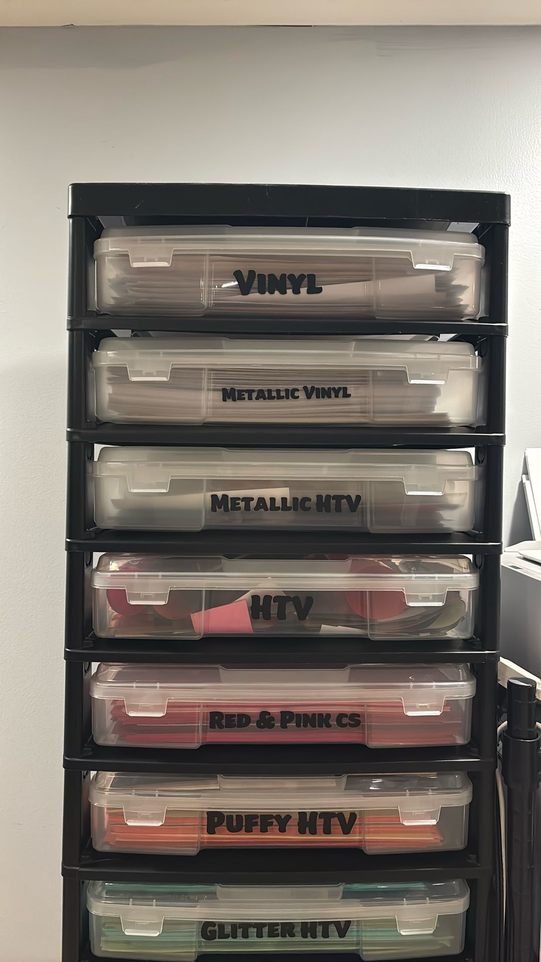 1,000s Of Sheets Of Cardstock, Glitter, HTV, Kraft board