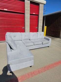 2pc grey sectional